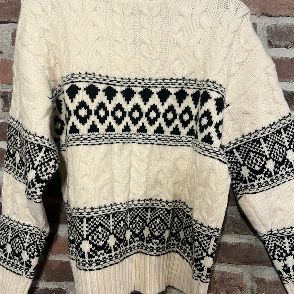 NWT Line & Dot Montana Faire Isle Sweater Size Small - Picture 9 of 14